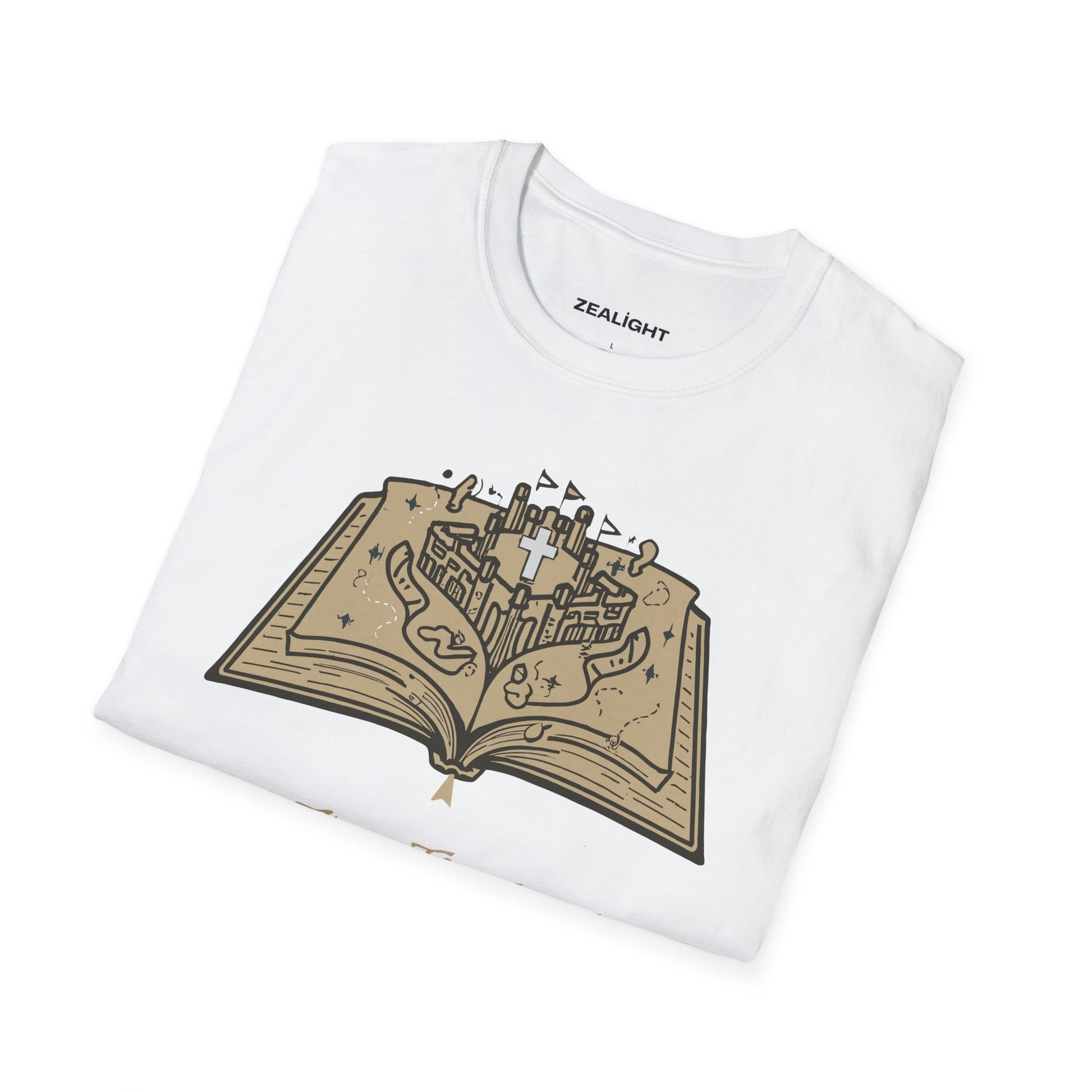 Seek First The Kingdom Unisex Softstyle T-Shirt - Faith-Inspired Apparel