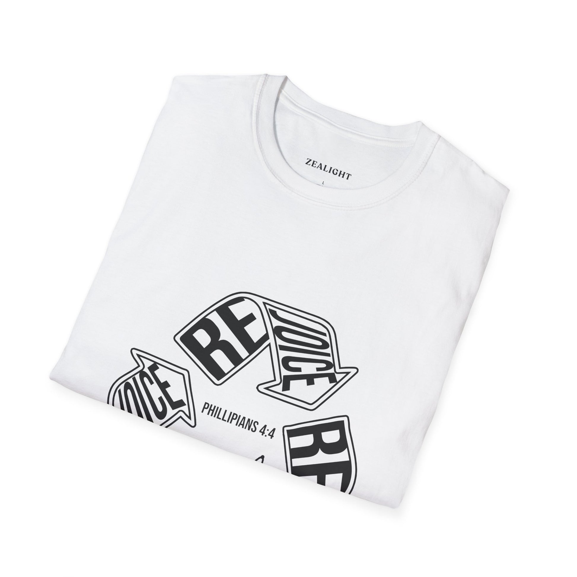 Rejoice Always Softstyle T-Shirt - Faith-Inspired Apparel