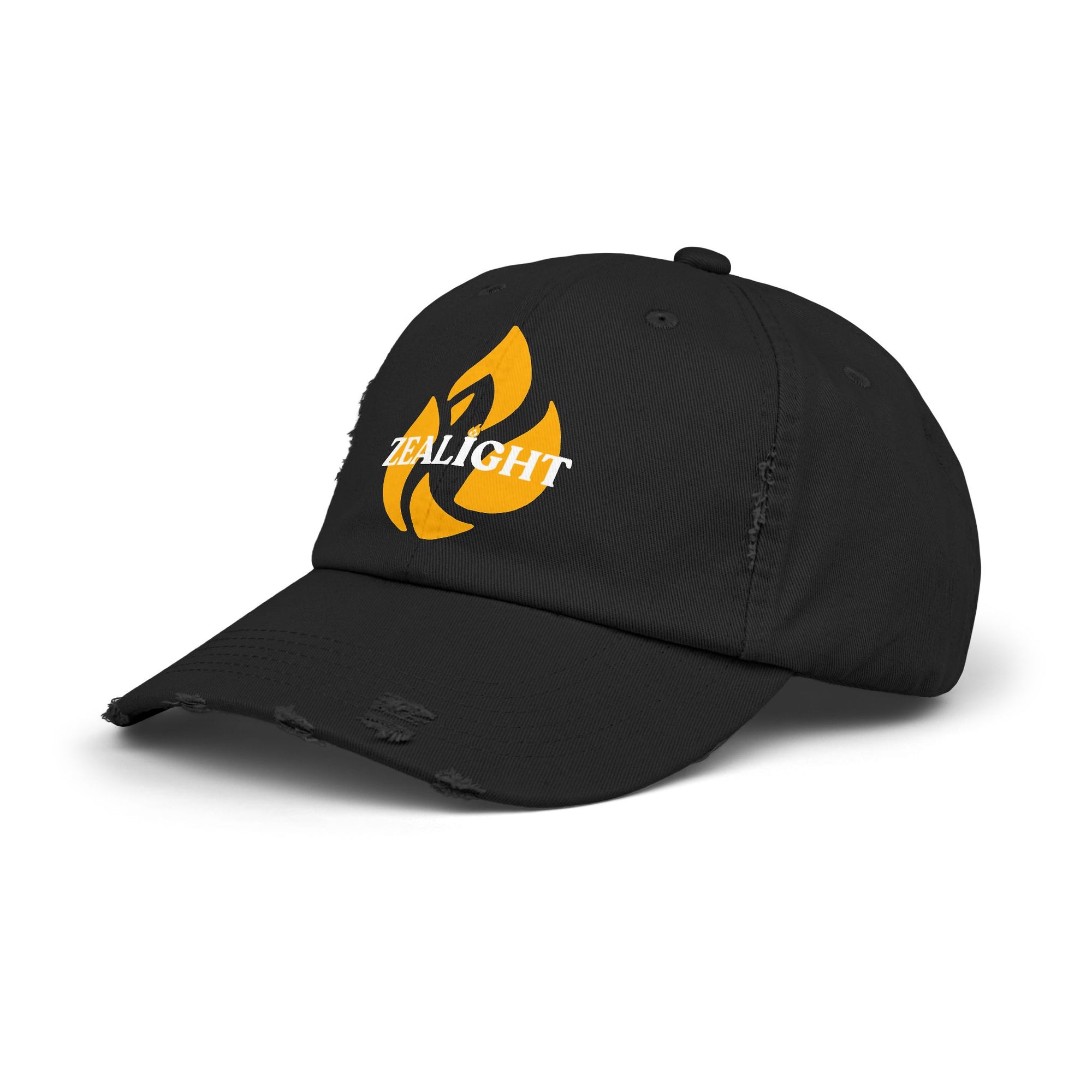 Zealight Flame Unisex Distressed Cap