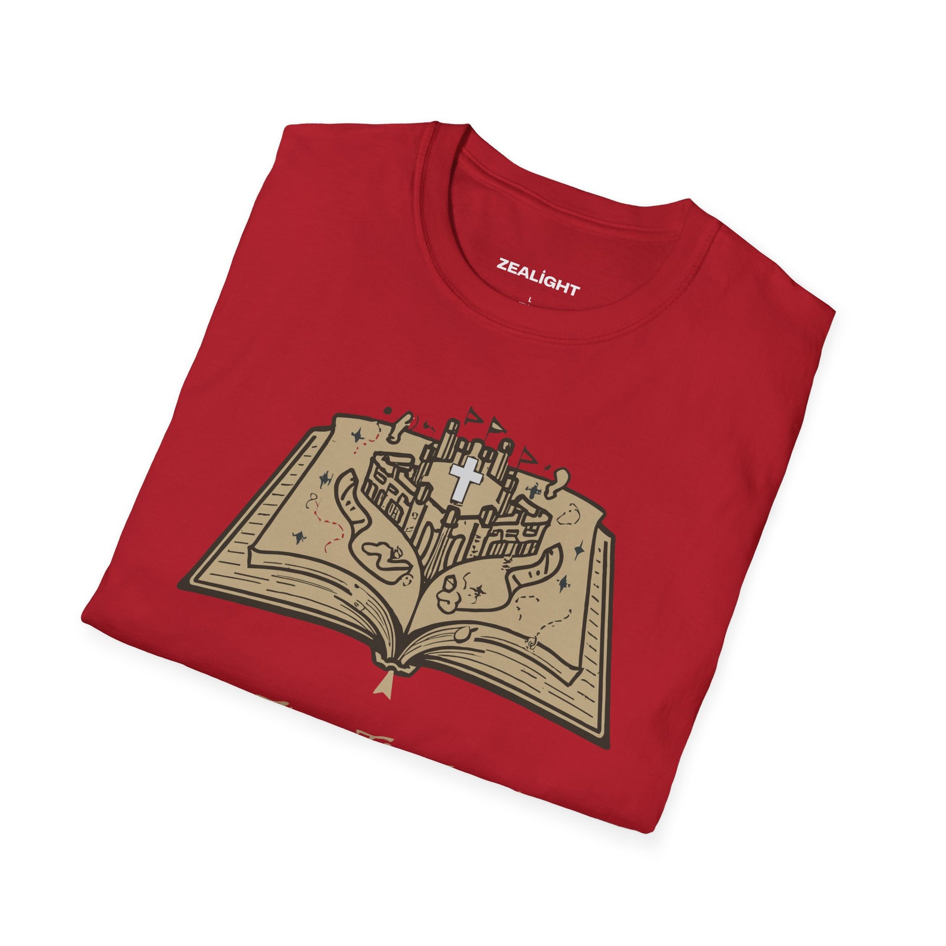 Seek First The Kingdom Unisex Softstyle T-Shirt - Faith-Inspired Apparel