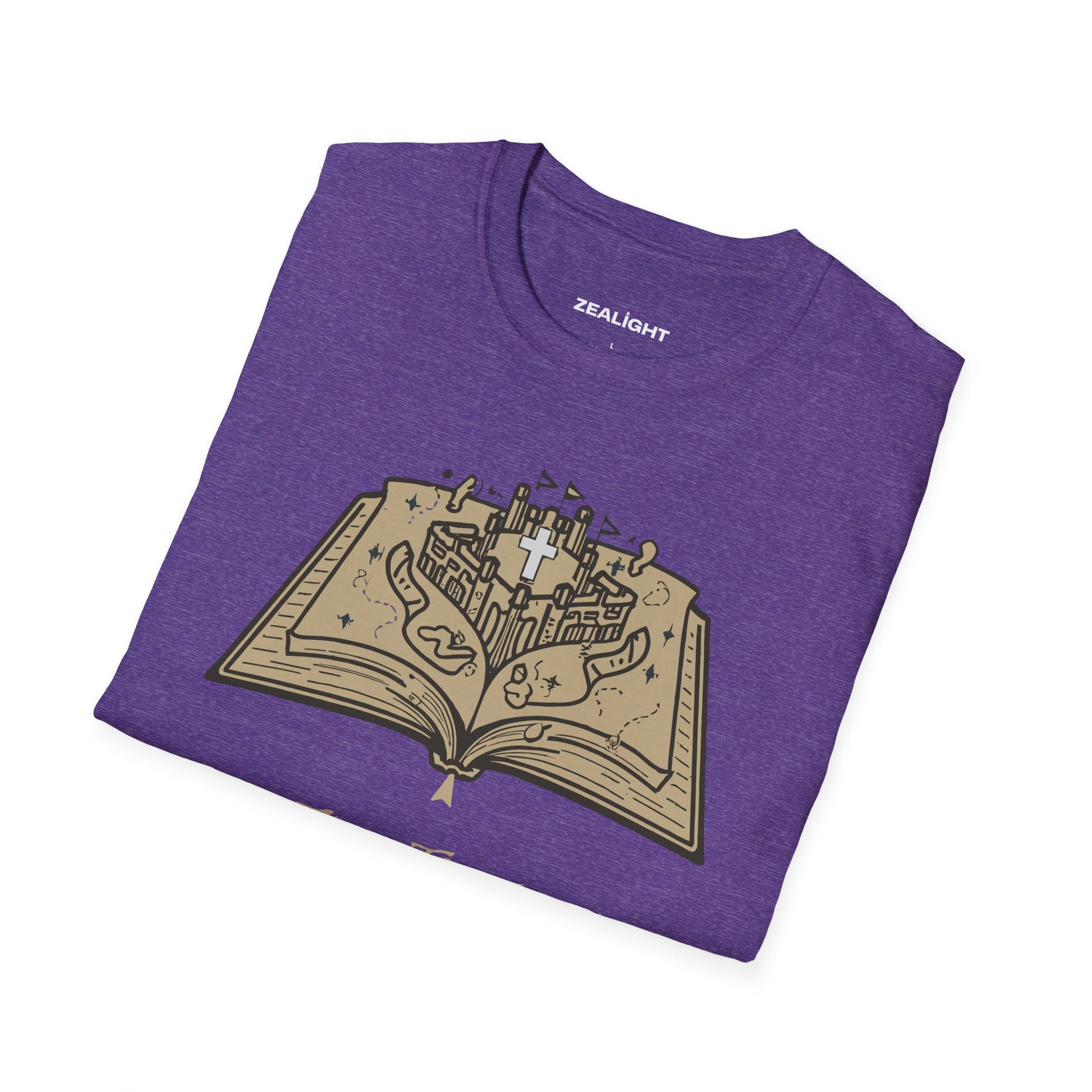 Seek First The Kingdom Unisex Softstyle T-Shirt - Faith-Inspired Apparel