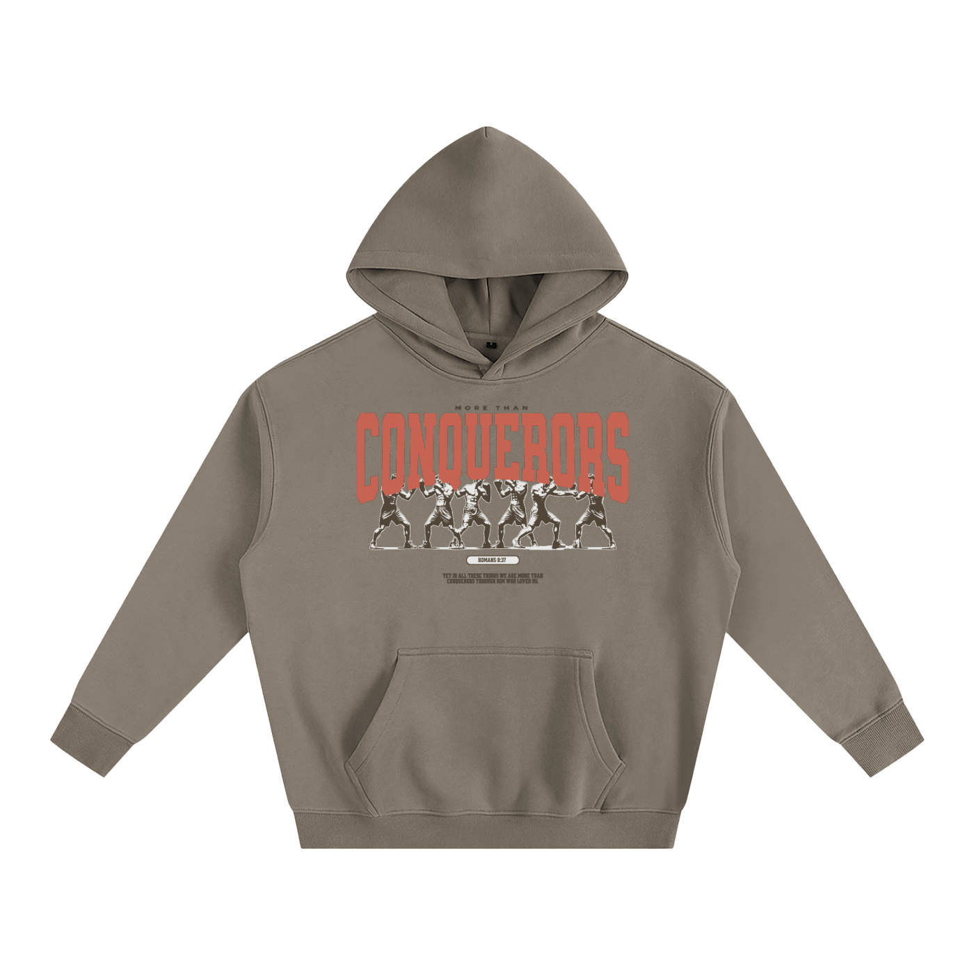 More Than Conquerors Oversize Fleeced Hoodie