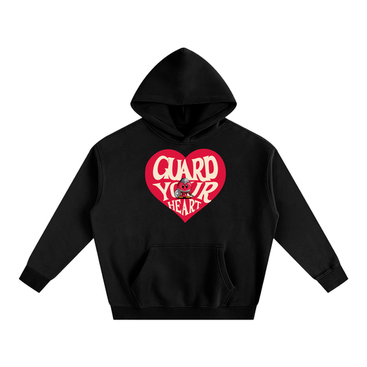 Guard Your Heart Oversize Fleeced Hoodie