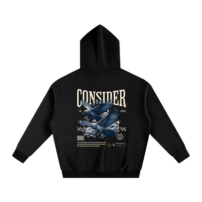 Consider The Ravens Oversize Fleeced Hoodie