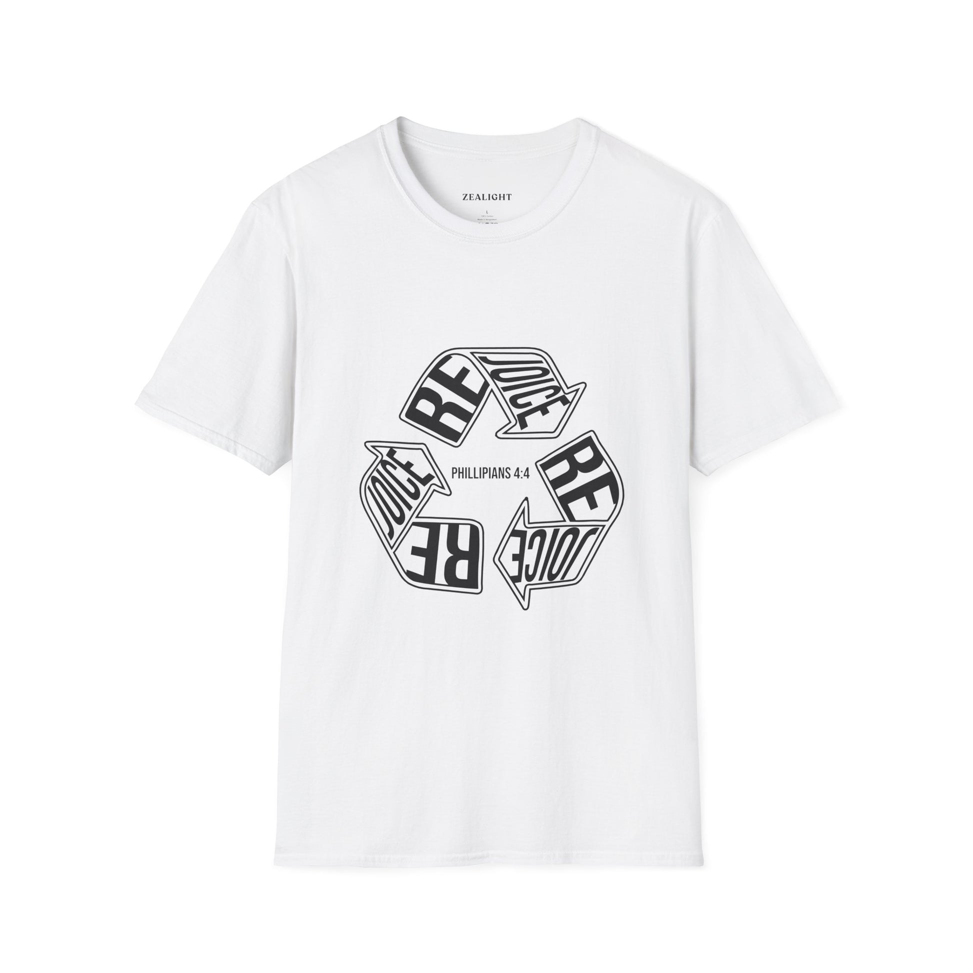 Rejoice Always Softstyle T-Shirt - Faith-Inspired Apparel