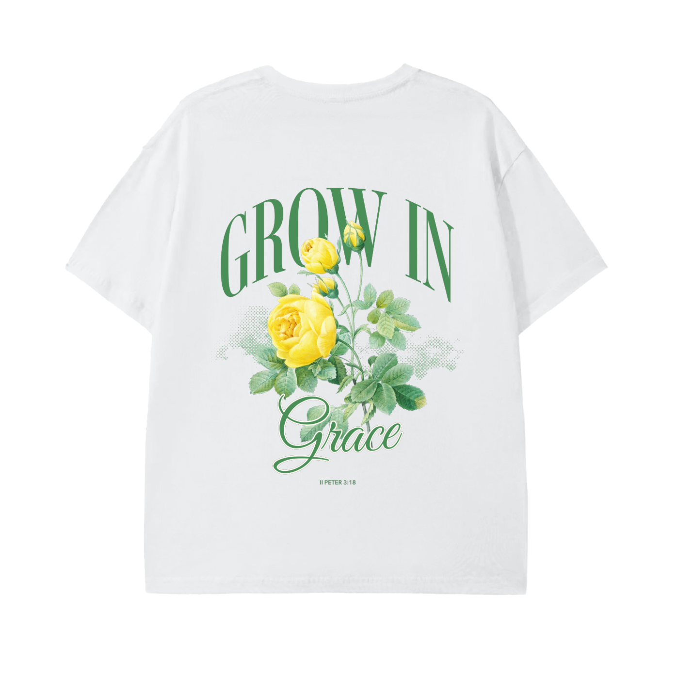 Grow in Grace Pure Cotton Unisex T-Shirt