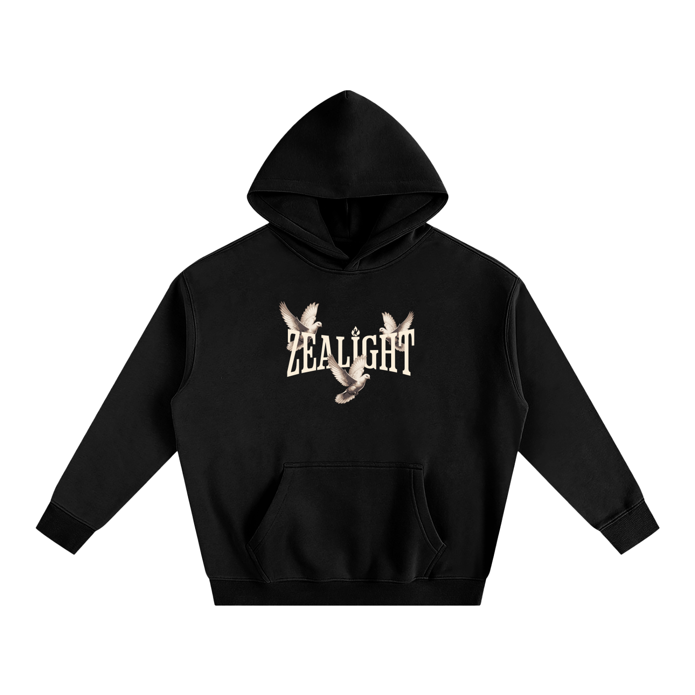 Consider The Lillies Oversize Fleeced Hoodie