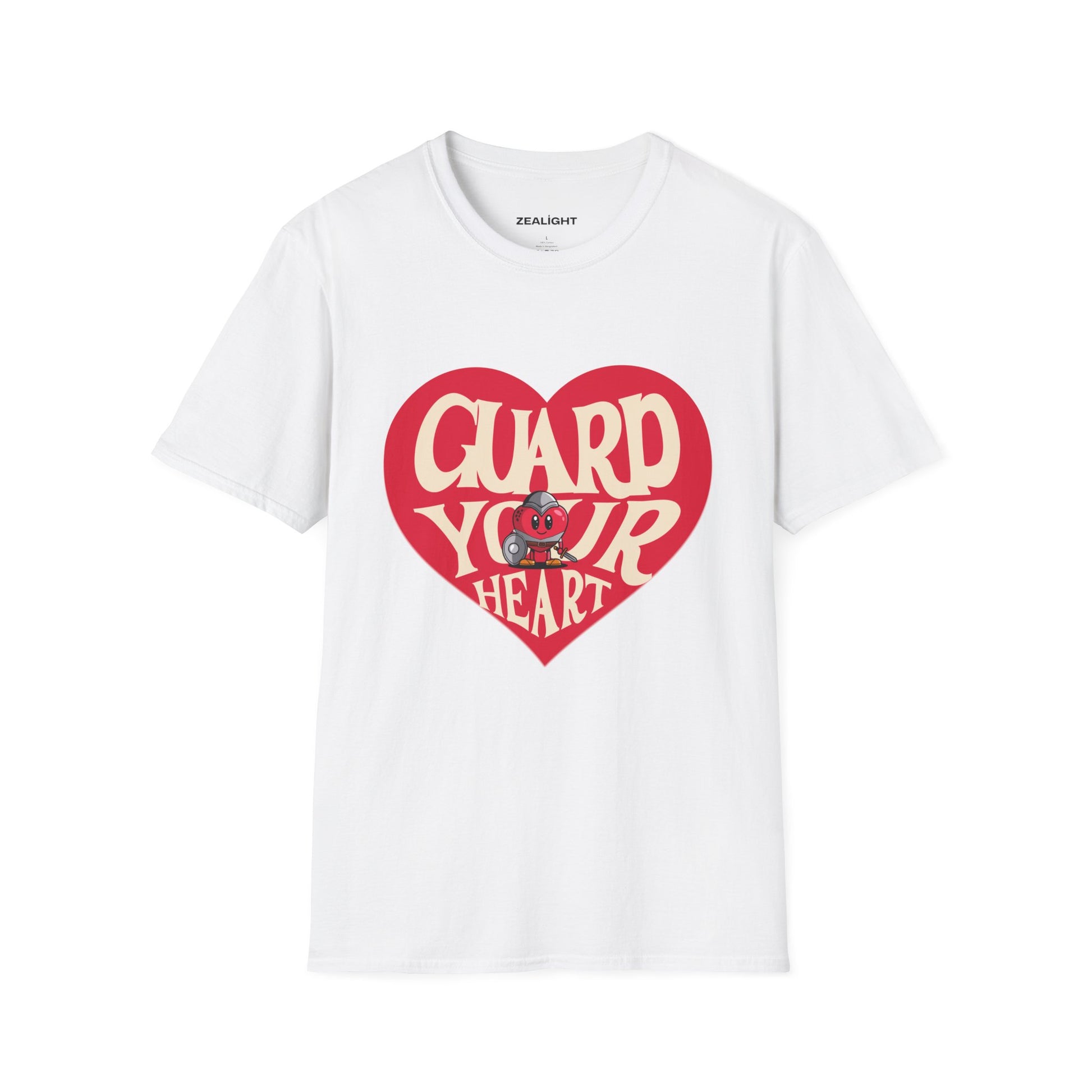 Guard Your Heart Softstyle T-Shirt - Faith-Inspired Apparel
