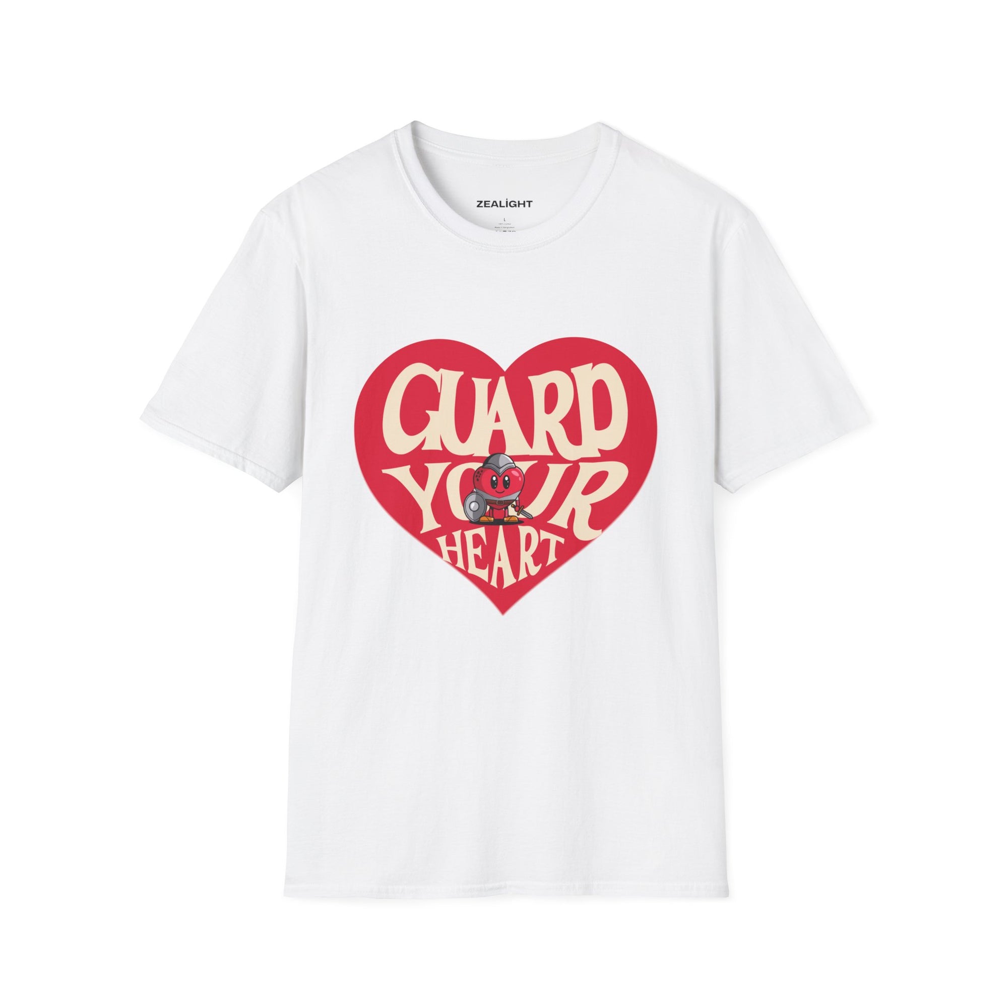 Guard Your Heart Softstyle T-Shirt - Faith-Inspired Apparel