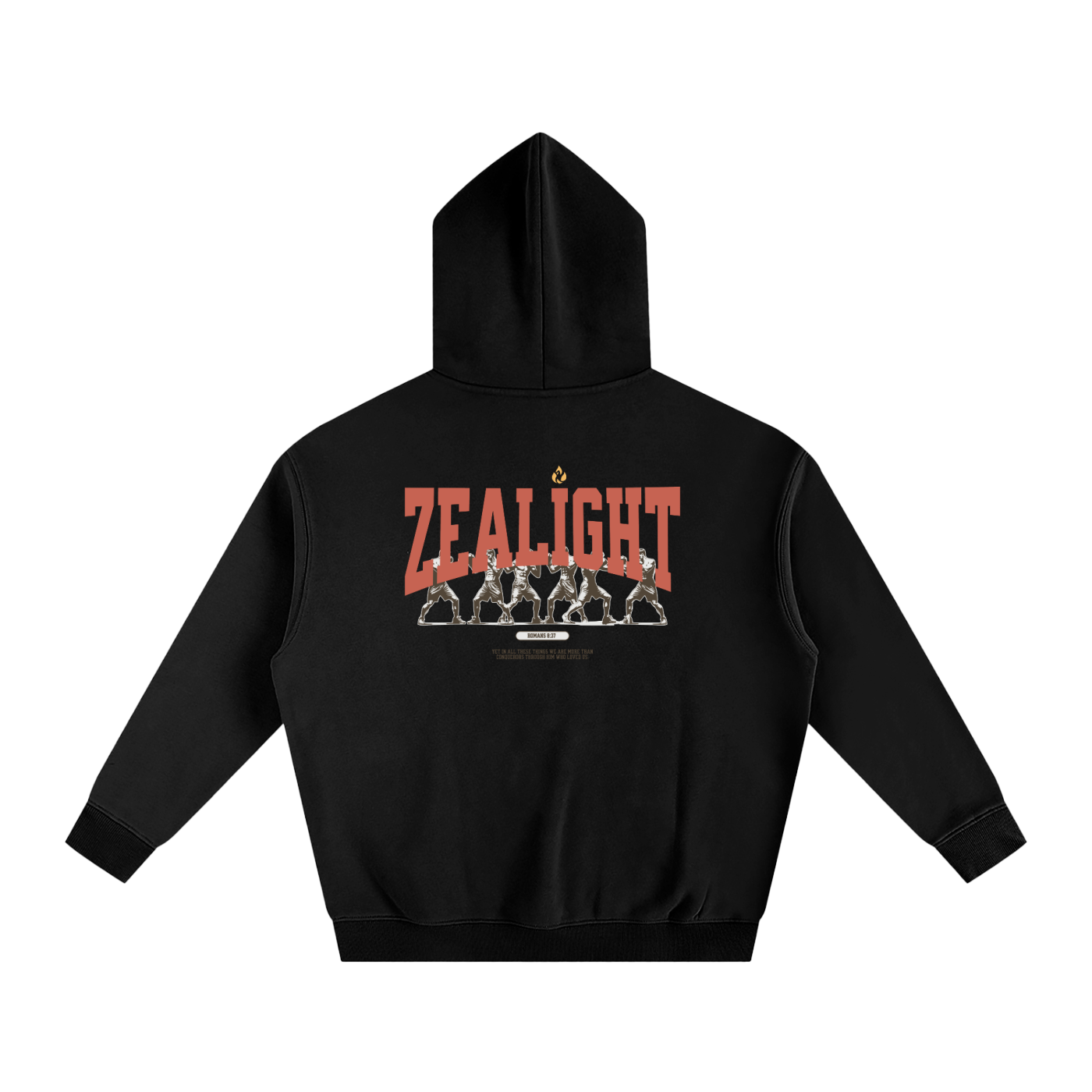 More Than Conquerors Oversize Fleeced Hoodie