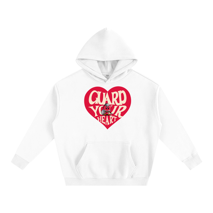 Guard Your Heart Oversize Fleeced Hoodie