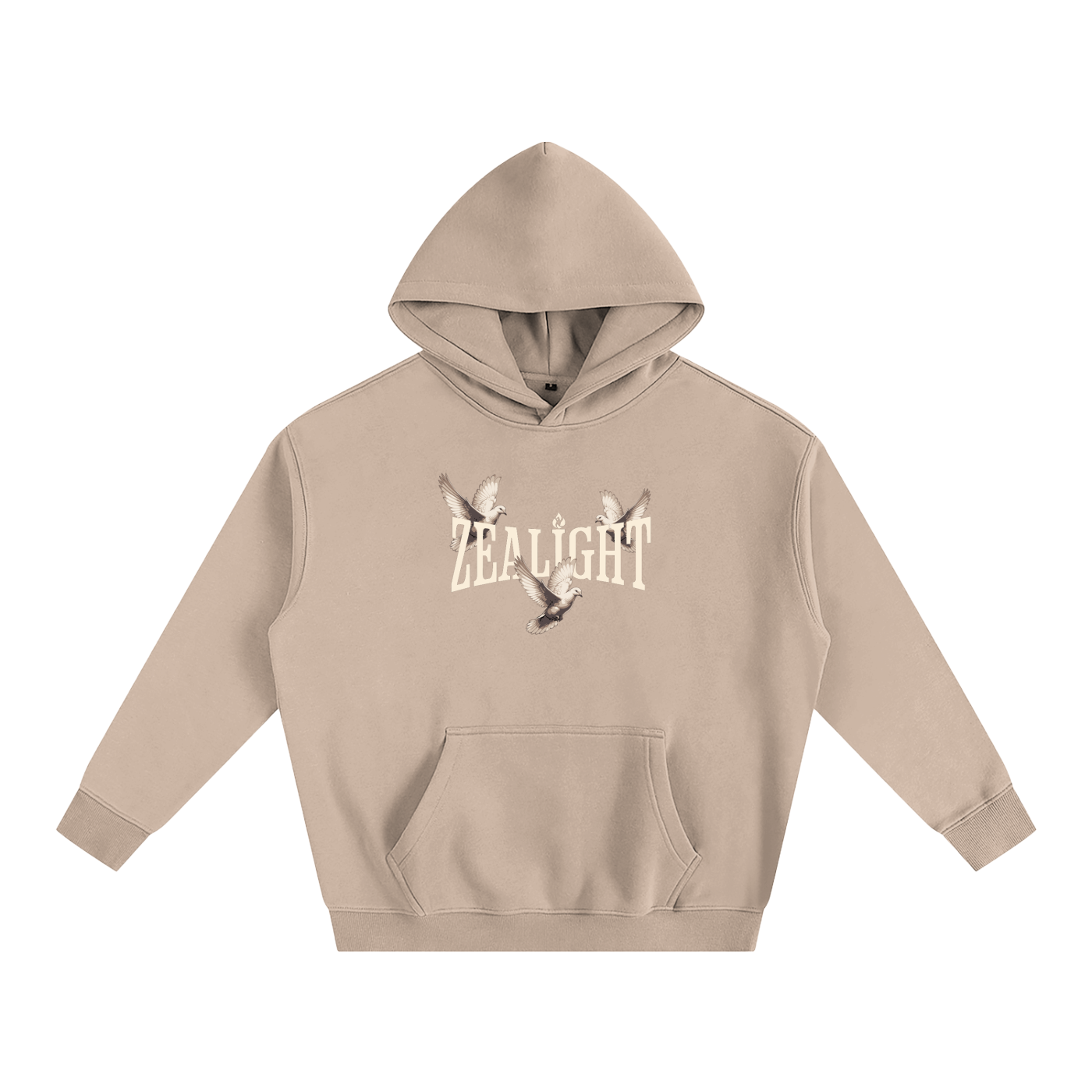 Consider The Lillies Oversize Fleeced Hoodie