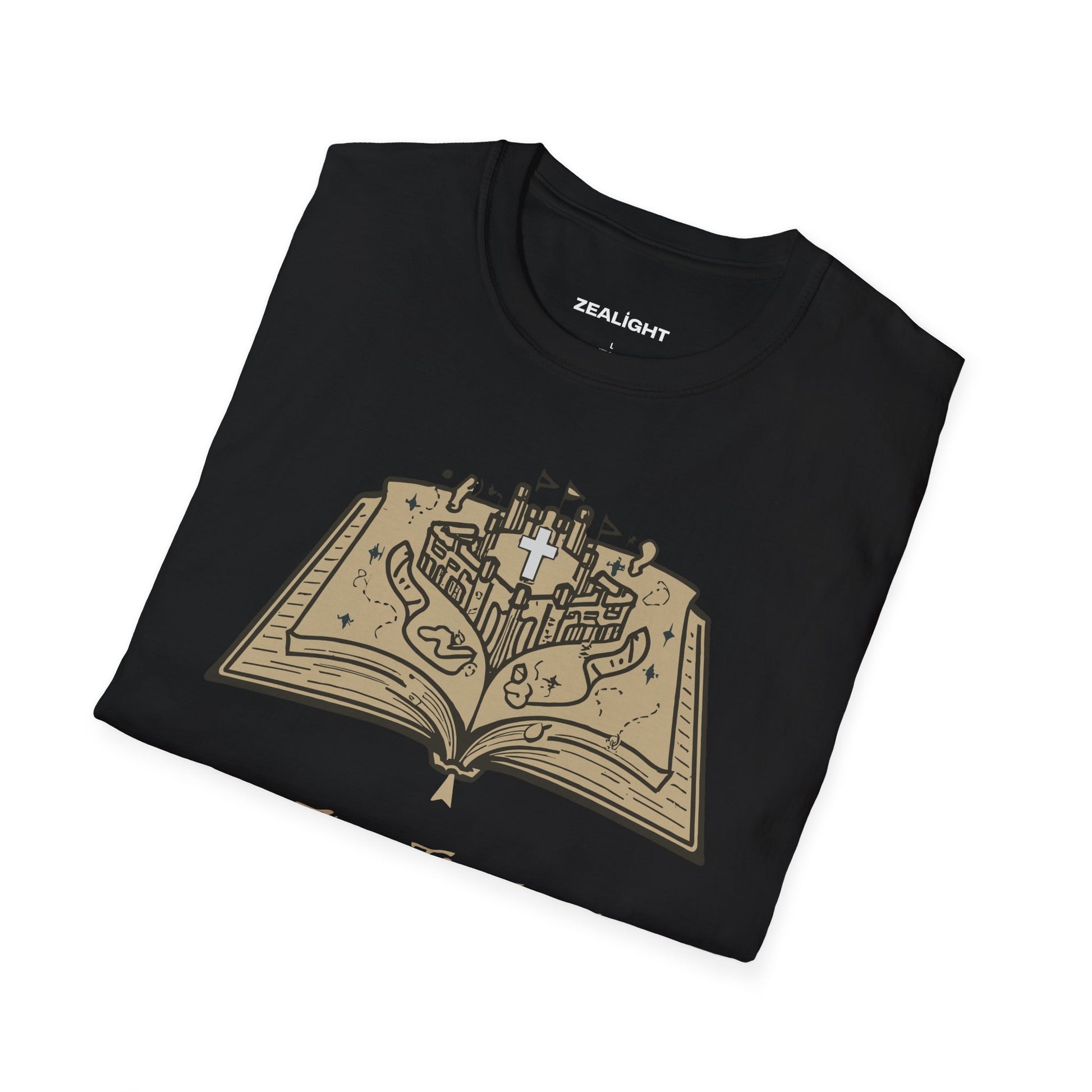 Seek First The Kingdom Unisex Softstyle T-Shirt - Faith-Inspired Apparel