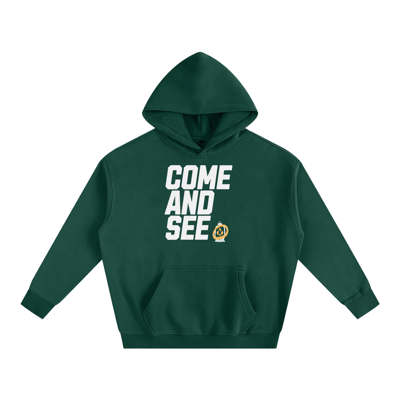 Come And SEE Oversize Fleeced Hoodie