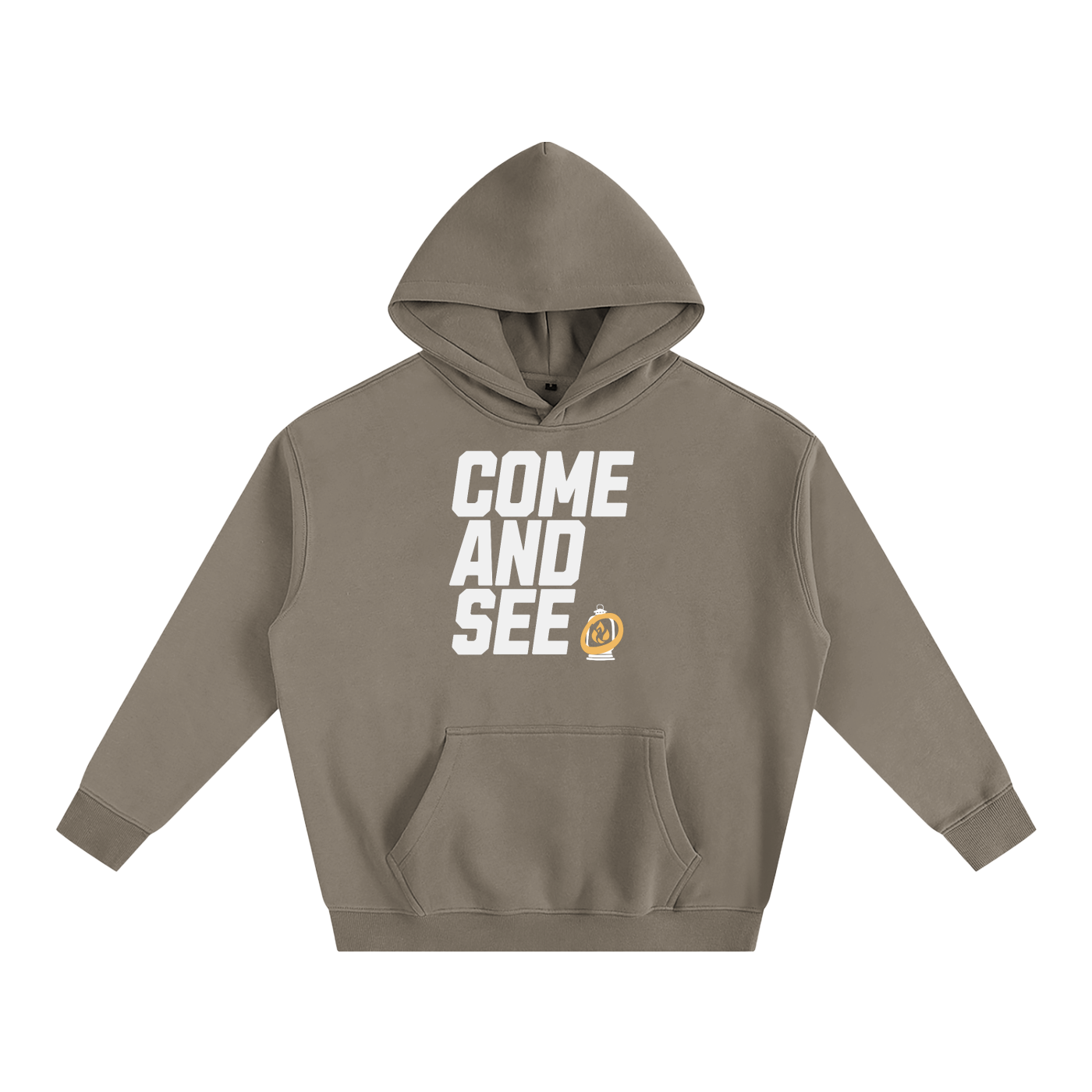 Come And SEE Oversize Fleeced Hoodie
