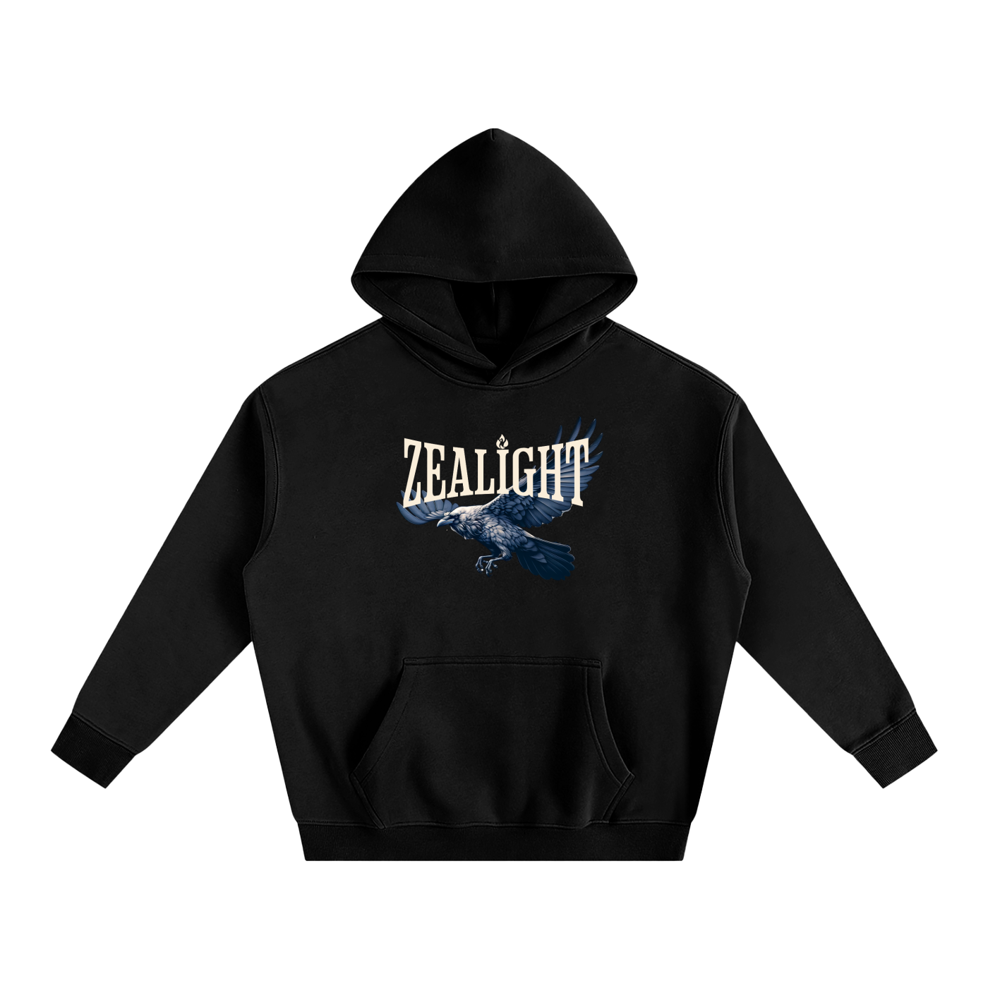 Consider The Ravens Oversize Fleeced Hoodie